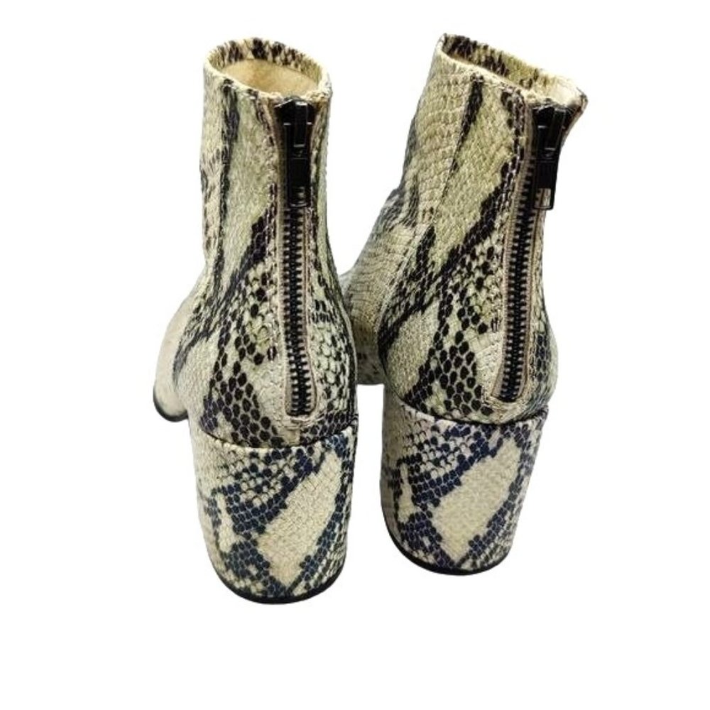 Steve Madden Jillian Python Snake Print Go-Go Boo… - image 5